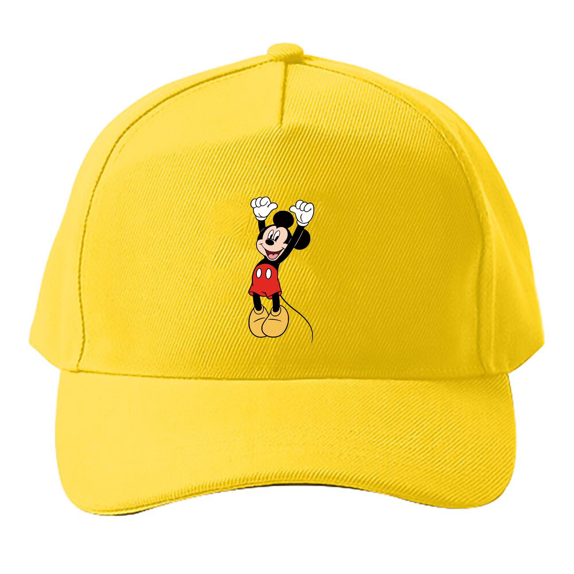 （画像用） ミッキーマウス Mickey Mouse ベースボールキャップ 綿100％ 男女兼用 帽子 スポーツ